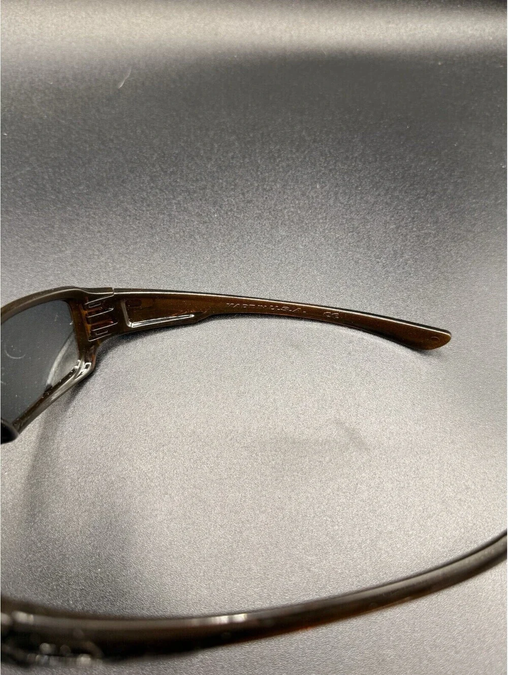 Oakley Five Squared Rootbeer/Grey Polarized Lenses  (No Icons)